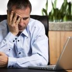 frustrated businessman